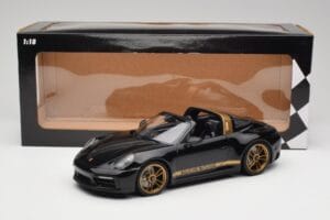 Porsche 911 992 Targa Porsche Design Czarny & Złoty Concept Minichamps 1:18 PORSCHE001 Metal — zdjęcie 6 z 6
