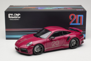 Porsche 911 992 Turbo S Coupe Sport Design Czerwony Minichamps 1:18 113069075 Metal — zdjęcie 8 z 8