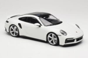 Porsche 911 Turbo S 992 Biały Minichamps 1:18 WAP0211620RTRB Metal — zdjęcie 4 z 6