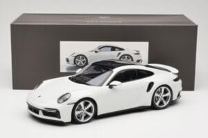 Porsche 911 Turbo S 992 Biały Minichamps 1:18 WAP0211620RTRB Metal — zdjęcie 6 z 6