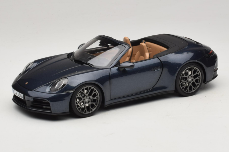 Porsche 911 992.2 Carrera Kabriolet Yachting Blue Norev 1:18 187180 Metal