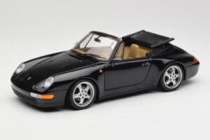 Porsche 911 993 Kabriolet Czarny UT Models 1:18 27806-U1 Metal