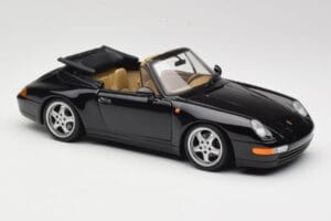 Porsche 911 993 Kabriolet Czarny UT Models 1:18 27806-U1 Metal — zdjęcie 6 z 8