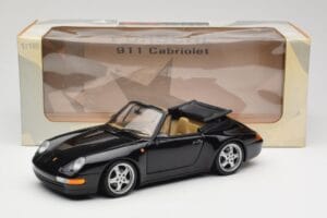 Porsche 911 993 Kabriolet Czarny UT Models 1:18 27806-U1 Metal — zdjęcie 8 z 8