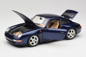 Porsche 911 993 Carrera Cup Niebieski Braccio & Gotz 1993 Bburago 1:18 3060-M1 Metal — zdjęcie 2 z 8