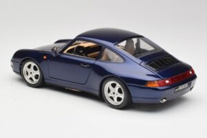 Porsche 911 993 Carrera Cup Niebieski Braccio & Gotz 1993 Bburago 1:18 3060-M1 Metal — zdjęcie 7 z 8