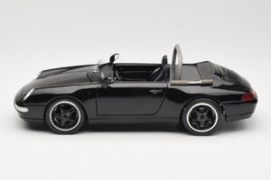 Porsche 911 993 Carrera Kabriolet Czarny Bburago 1:18 3090-M1 Metal — zdjęcie 4 z 8