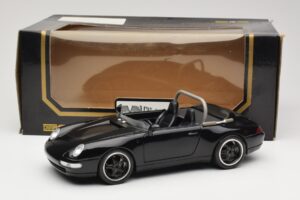 Porsche 911 993 Carrera Kabriolet Czarny Bburago 1:18 3090-M1 Metal — zdjęcie 8 z 8