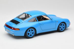 Porsche 911 993 Carrera Niebieski Bburago 1:18 3060 Metal — zdjęcie 3 z 8