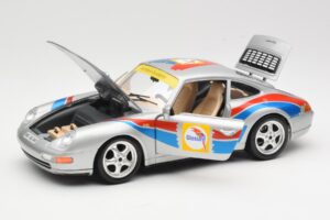 Porsche 911 993 Carrera Cup #1 1993 Bburago 1:18 3050-M2 Metal — zdjęcie 2 z 8