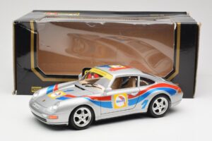 Porsche 911 993 Carrera Cup #1 1993 Bburago 1:18 3050-M2 Metal — zdjęcie 8 z 8