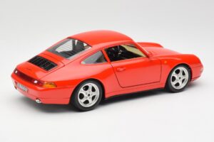 Porsche 911 993 Carrera Czerwony Bburago 1:18 3050 Metal — zdjęcie 3 z 8