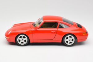 Porsche 911 993 Carrera Czerwony Bburago 1:18 3050 Metal — zdjęcie 4 z 8