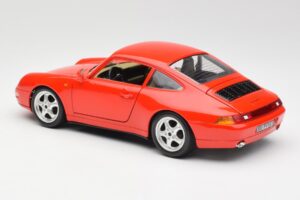 Porsche 911 993 Carrera Czerwony Bburago 1:18 3050 Metal — zdjęcie 7 z 8