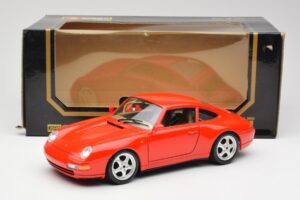Porsche 911 993 Carrera Czerwony Bburago 1:18 3050 Metal — zdjęcie 8 z 8