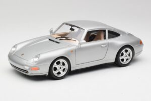 Porsche 911 993 Carrera Srebrny Bburago 1:18 3050-M1 Metal
