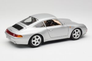 Porsche 911 993 Carrera Srebrny Bburago 1:18 3050-M1 Metal — zdjęcie 5 z 8