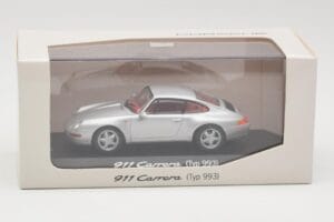 Porsche 911 993 Carrera Srebrny Minichamps 1:43 WAP02003597 Metal — zdjęcie 4 z 4