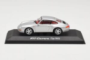 Porsche 911 993 Carrera Srebrny Minichamps 1:43 WAP02003597 Metal