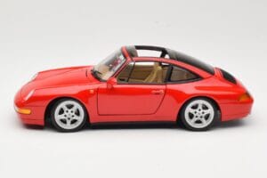 Porsche 911 993 Carrera Targa Czerwony UT Models 1:18 27821 Metal — zdjęcie 4 z 8
