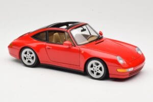 Porsche 911 993 Carrera Targa Czerwony UT Models 1:18 27821 Metal — zdjęcie 6 z 8