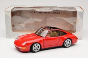 Porsche 911 993 Carrera Targa Czerwony UT Models 1:18 27821 Metal — zdjęcie 8 z 8