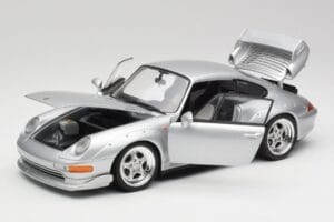 Porsche 911 993 GT2 Arctic Srebrny Metaliczny UT Models 1:18 27831 Metal — zdjęcie 2 z 8