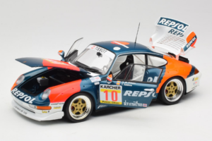 Porsche 911 993 GT2 #10 de Orleans / Saldana BPR Global GT Series 1996 UT Models 1:18 39632 Metal — zdjęcie 2 z 8