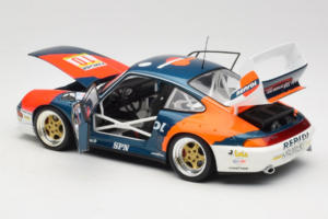 Porsche 911 993 GT2 #10 de Orleans / Saldana BPR Global GT Series 1996 UT Models 1:18 39632 Metal — zdjęcie 5 z 8