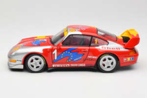 Porsche 911 993 GT2 RS #1 VIP Car Porsche Cup Germany 1995 UT Models 1:18 39514 Metal — zdjęcie 4 z 8