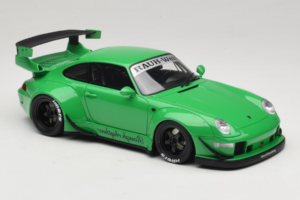 Porsche 911 993 RWB Zielony GT Spirit 1:18 GT074 Żywica — zdjęcie 4 z 6