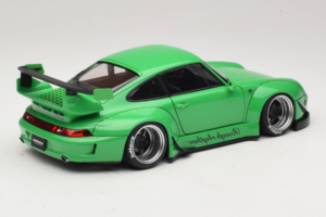 Porsche 911 993 RWB Zielony Gun Grey Wheels AUTOart 1:18 78151 Kompozyt — zdjęcie 3 z 8