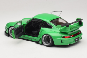 Porsche 911 993 RWB Zielony Gun Grey Wheels AUTOart 1:18 78151 Kompozyt — zdjęcie 5 z 8