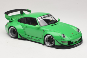 Porsche 911 993 RWB Zielony Gun Grey Wheels AUTOart 1:18 78151 Kompozyt — zdjęcie 6 z 8