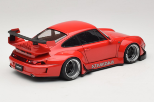 Porsche 911 993 RWB Czerwony Gun Grey Wheels AUTOart 1:18 78153 Kompozyt — zdjęcie 3 z 8