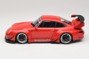 Porsche 911 993 RWB Czerwony Gun Grey Wheels AUTOart 1:18 78153 Kompozyt — zdjęcie 4 z 8