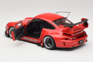 Porsche 911 993 RWB Czerwony Gun Grey Wheels AUTOart 1:18 78153 Kompozyt — zdjęcie 5 z 8