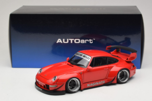 Porsche 911 993 RWB Czerwony Gun Grey Wheels AUTOart 1:18 78153 Kompozyt — zdjęcie 8 z 8