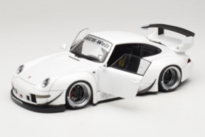 Porsche 911 993 RWB Biały Gun Grey Wheels AUTOart 1:18 78150 Kompozyt — zdjęcie 2 z 8