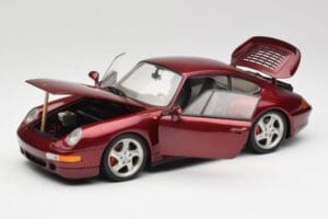 Porsche 911 993 Turbo Arena Czerwony Metaliczny UT Models 1:18 27811 Metal — zdjęcie 2 z 8