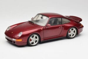 Porsche 911 993 Turbo Arena Czerwony Metaliczny UT Models 1:18 27811 Metal