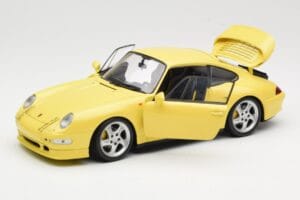 Porsche 911 993 Turbo S Żółty UT Models 1:18 27836 Metal — zdjęcie 2 z 8