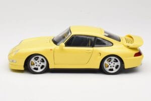 Porsche 911 993 Turbo S Żółty UT Models 1:18 27836 Metal — zdjęcie 4 z 8