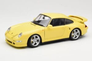 Porsche 911 993 Turbo S Żółty UT Models 1:18 27836 Metal