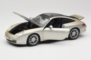 Porsche 911 996 Carrera 4S Srebrny Maisto 1:18 WAP02102212 Metal — zdjęcie 2 z 8