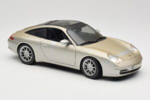Porsche 911 996 Carrera 4S Srebrny Maisto 1:18 WAP02102212 Metal — zdjęcie 6 z 8