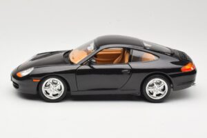 Porsche 911 996 Carrera Czarny Bburago 1:18 3385-M2 Metal — zdjęcie 4 z 8