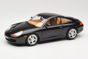 Porsche 911 996 Carrera Czarny Bburago 1:18 3385-M2 Metal