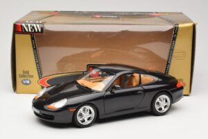 Porsche 911 996 Carrera Czarny Bburago 1:18 3385-M2 Metal — zdjęcie 8 z 8