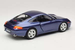 Porsche 911 996 Carrera Niebieski Bburago 1:18 WAP02100897 Metal — zdjęcie 3 z 8